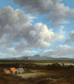 View of Haarlem, after Jacob van Ruisdael, 2021 Digital Artwork